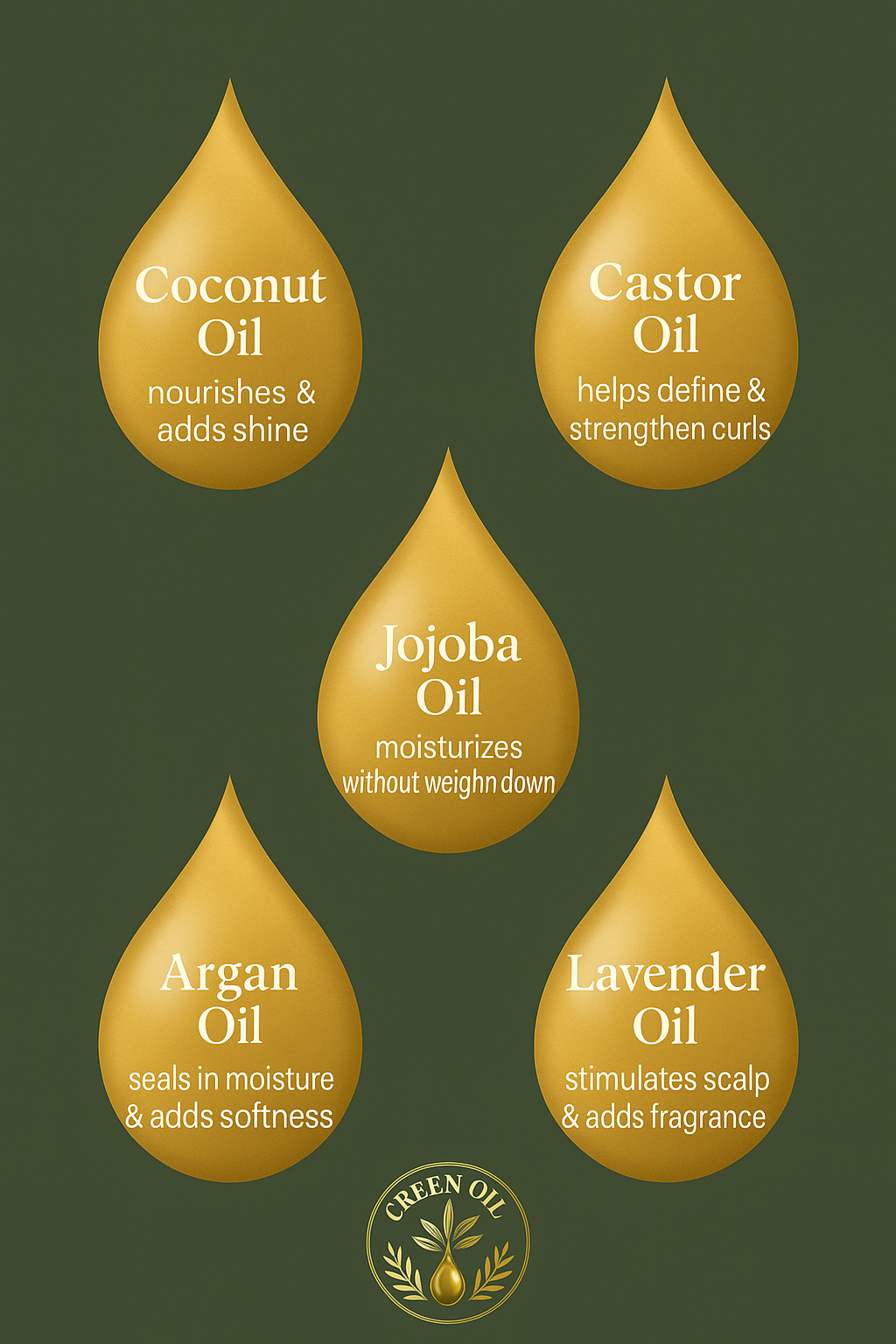 Golden Curls Oil