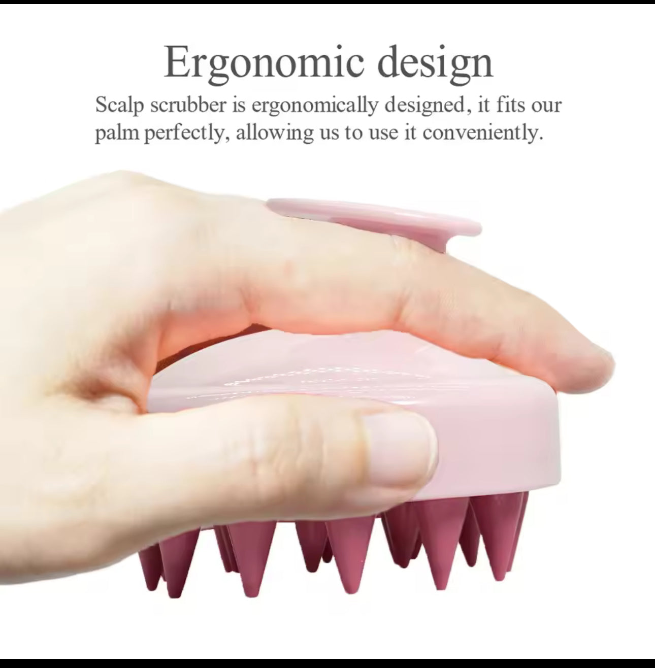 Silicone Brush Head Scalp Massage