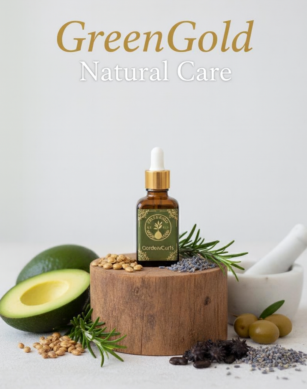Golden Curls Oil
